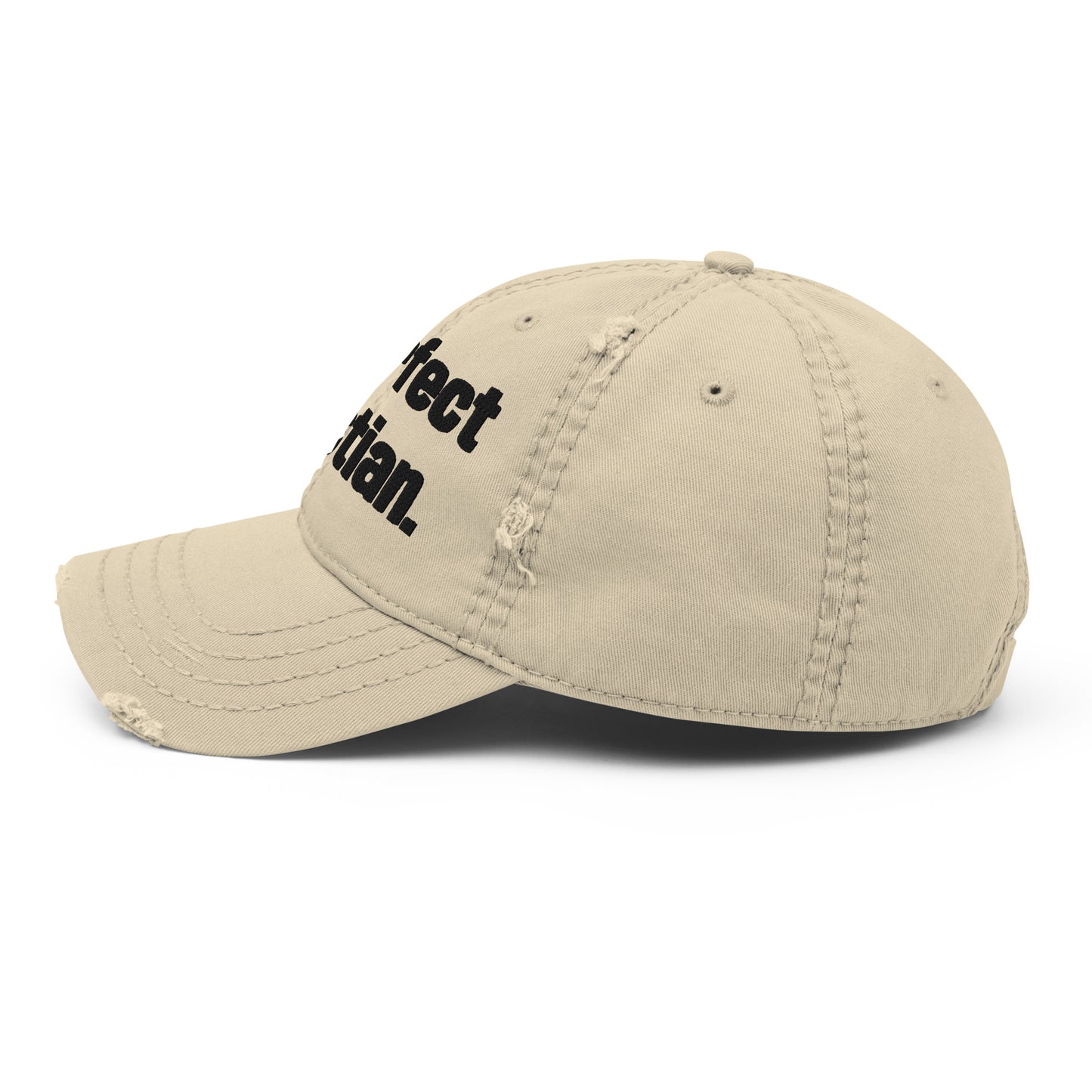 Distressed Dad Hat (Khaki)